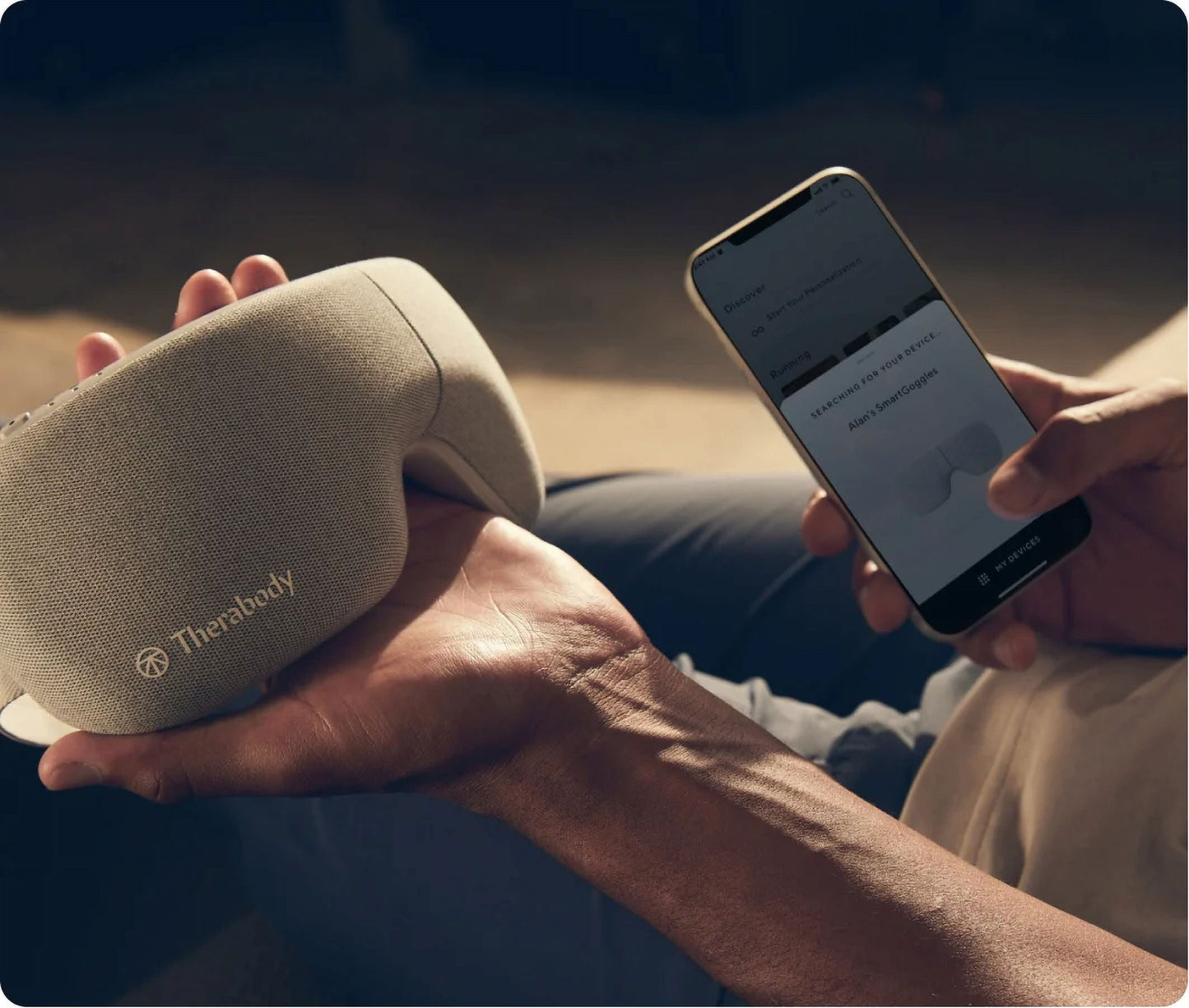 Smartgoggles Bluetooth Heated Massaging Device for Sleep, Focus, and Stress