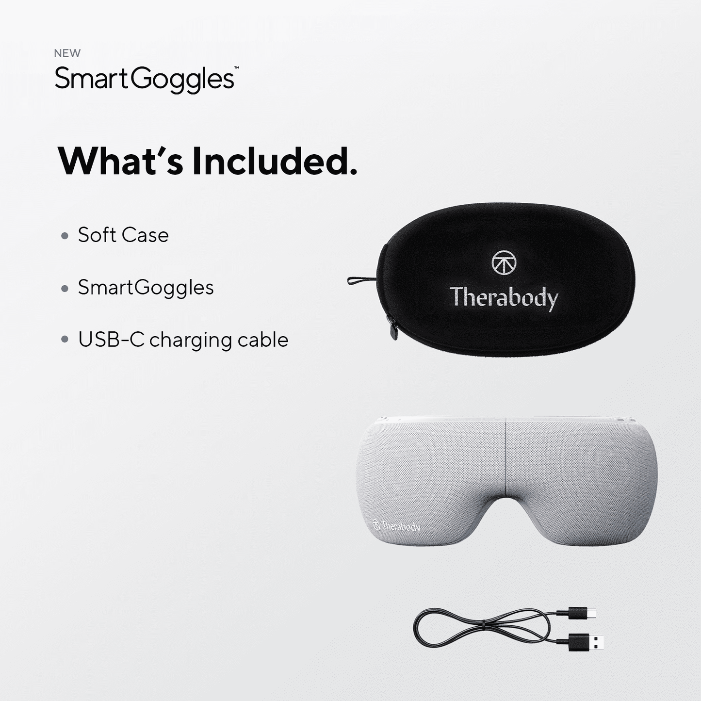 Smartgoggles Bluetooth Heated Massaging Device for Sleep, Focus, and Stress
