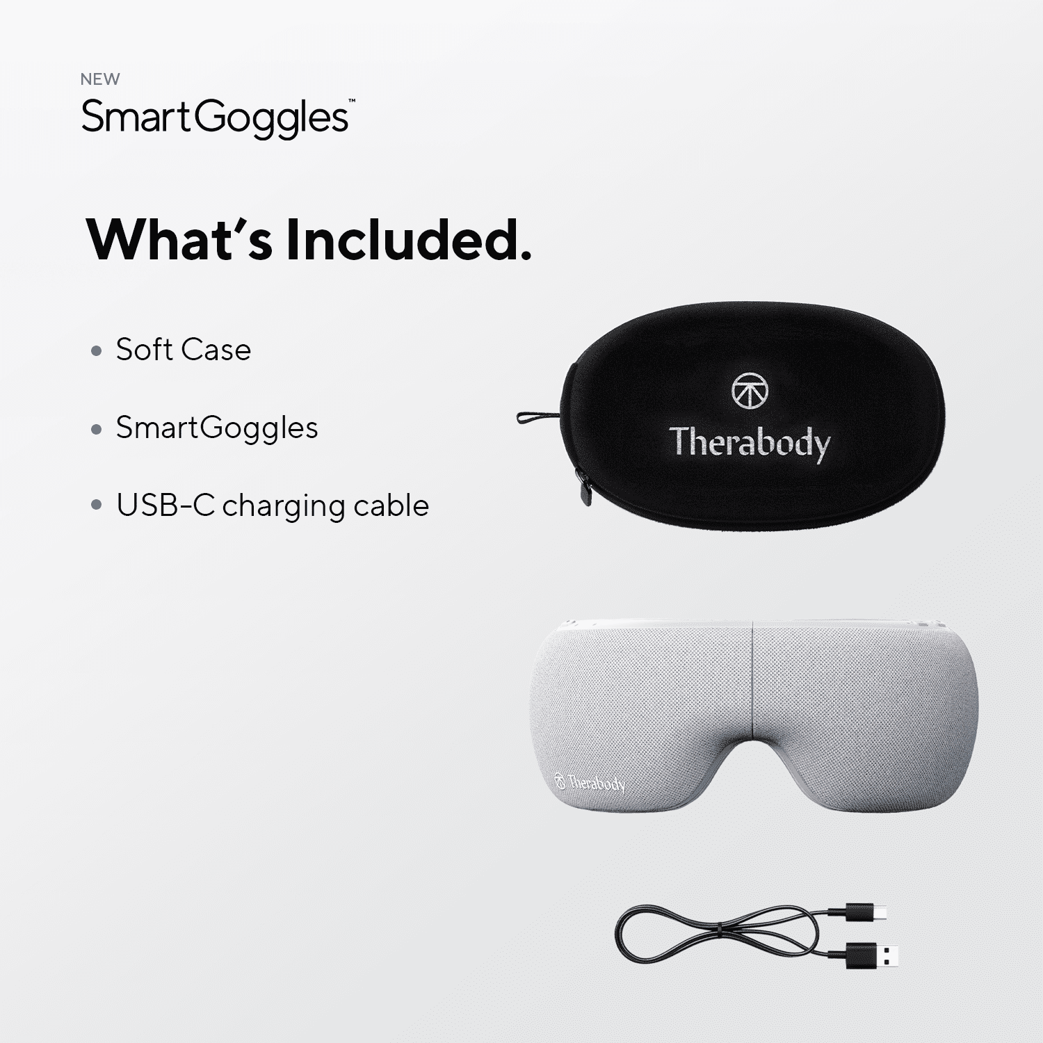 Smartgoggles Bluetooth Heated Massaging Device for Sleep, Focus, and Stress